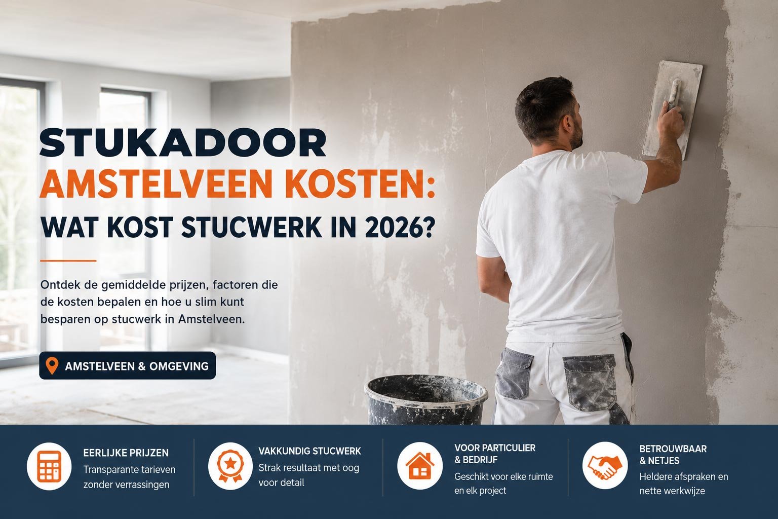 stukadoor Amstelveen kosten